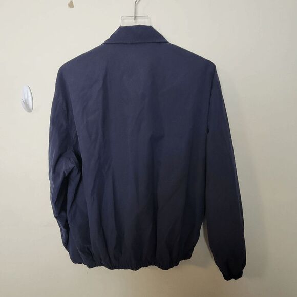CHAPS by Ralph Lauren Harrignton Lightweight Full Zip Double Pocket Blue Men's J - Picture 2 of 4
